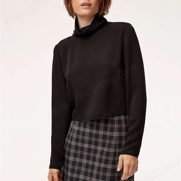 Babaton Remembrandt Blouse, Black, NOWT, Size Small - Picture 3 of 4